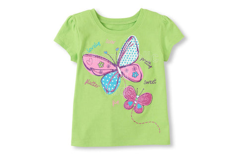 Children's Place  Baby Butterflies Graphic Tee