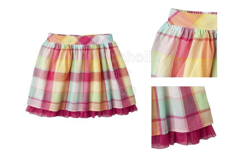 Cherokee Infant Girls' Gingham Skirt - Pink