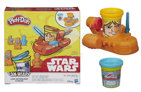 Play-Doh Star Wars Luke Skywalker and R2-D2 Can-Heads