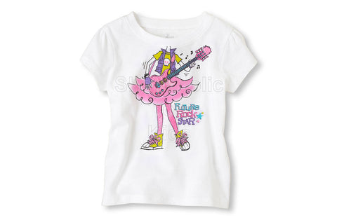Children's Place Rock Girl Graphic Tee
