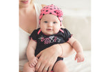 Baby Essentials Baby Girls Bodysuit/Onesie with Cap