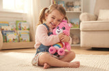 Care Bears Glitter Belly Plush - Cheer Bear - 9 inches