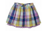 Cherokee Infant Girls' Gingham Skirt - Violet