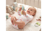 Children's Place Bundles Long Sleeve Bodysuit for Girls, Le Wolf, 3-6mos, Pack of 4