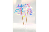 Delish Treats Tinsel Firework Topper - Pack of 2pcs