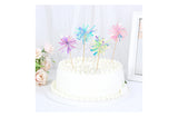 Delish Treats Tinsel Firework Topper - Pack of 2pcs