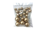 Delish Treats Ball Topper Single Color - Pack of 20pcs