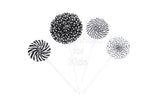 Delish Treats Fan Topper - Pack of 4pcs