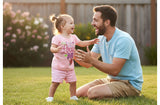 Children's Place Dad Loves Me Graphic Tee