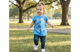 Disney Frozen Elsa Graphic Tee - Blue