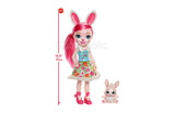 Enchantimals Huggable Cuties Bree Bunny Doll and Twist Figure (12 inches)