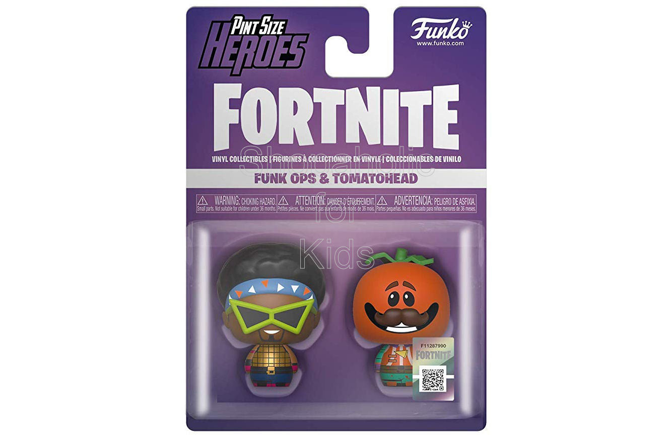Funko Pint Size Heroes Fortnite Figures - Funk Ops & Tomatohead