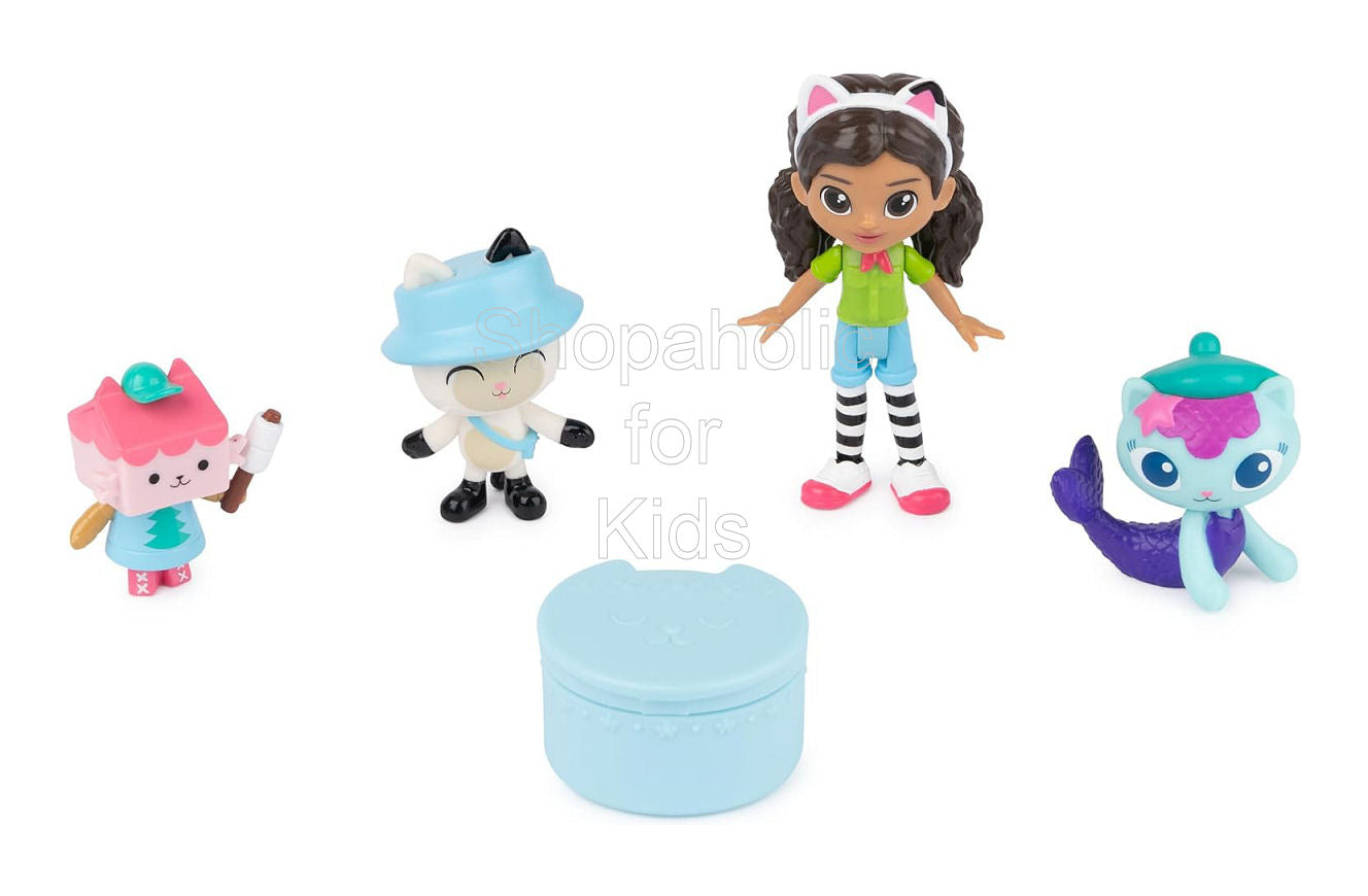 Gabby’s Dollhouse Gabby Friends Camping Figure Set