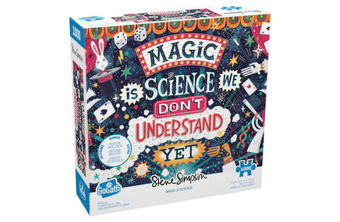 Goliath Puzzle 1,000pcs - Magic is Science We Don't Understand Yet