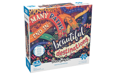 Goliath Puzzle 1,000pcs - Many Paths End in Beautiful Destinations