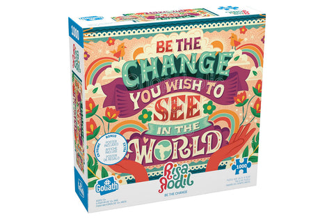 Goliath Puzzle 1,000pcs - Be the Change You Wish to See in the World