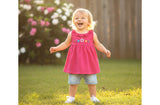 Jumping Beans Floral Babydoll Halter Top - Pink Flower