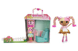 Lalaloopsy Silly Hair Doll - Scoops Waffle Cone Doll and Pet Cat 13 inches