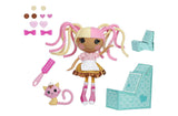 Lalaloopsy Silly Hair Doll - Scoops Waffle Cone Doll and Pet Cat 13 inches