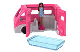 Mini Barbie Land Doll & DreamCamper Playset