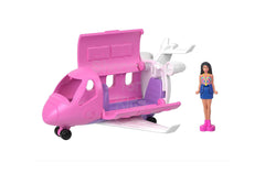 Mini Barbie Land Doll & DreamPlane Playset