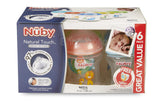 Nuby Natural Touch Bottles 6oz - Pack of 6