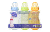 Nuby Non-Drip Standard Neck Bottles 10oz - Pack of 3