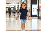 Gymboree Pique Polo for Girls Navy