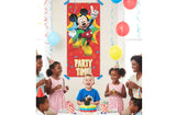 Plastic Mickey Mouse Door Poster, 60" x 27"