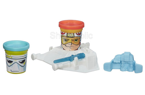 Play-Doh Star Wars Luke Skywalker and Snowtrooper Can-Heads
