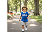 Ralph Lauren Baby Boys' Cotton Tee College Royal - Shopaholic for Kids