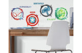 Marvel Avengers Icons Peel And Stick Wall Decals