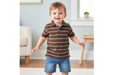 Old Navy Striped Pique Polos Color: Bear Hug