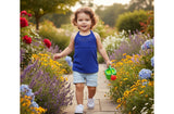 Children's Place  Active Shine Halter Blue Gem