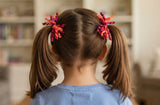 Crazy8 Bow Barrette Pop Star Pink 2-Pack