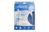 Dr. Brown's Natural Flow Standard Neck 8 oz Feeding Bottles, 0mos+, Pack of 3
