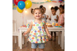 Gymboree Mermaid Magic Sea Shell Tiered Top