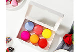 Delish Treats Pastry Box with Window (7 x 4.3 inches) - Pack of 10pcs
