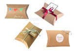 Delish Treats Pillow Gift Box (4.52in x 2.75in) - Pack of 20pcs