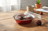 Delish Treats Round Aluminum Foil Pan with Lid - 1000ml (Pack of 10pcs)
