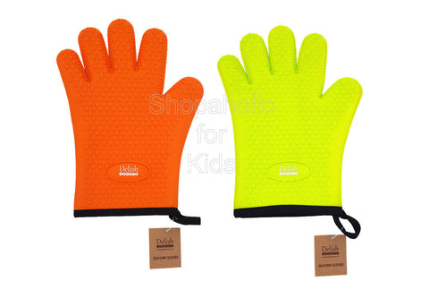 Delish Treats Silicone Gloves with Cotton Lining (1pc)