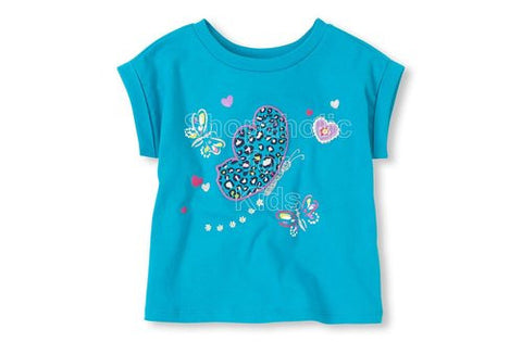 Children's Place  Embellished Graphic Active Tee  - Surf Dream