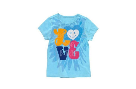 Crazy8 Love Tee Color: Seaside Blue