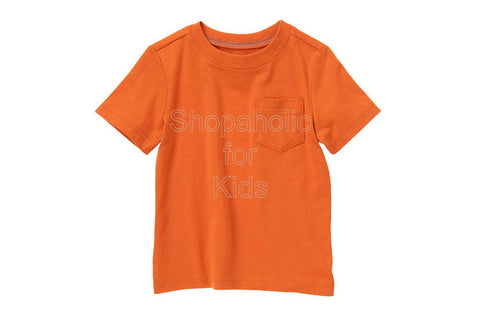 Crazy8 Pocket Tee Orange Ochre