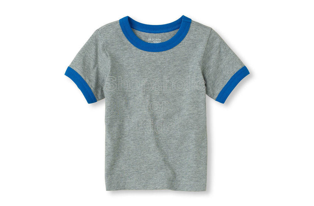 Children's Place Basic Tee H/T Grey - Shopaholic for Kids