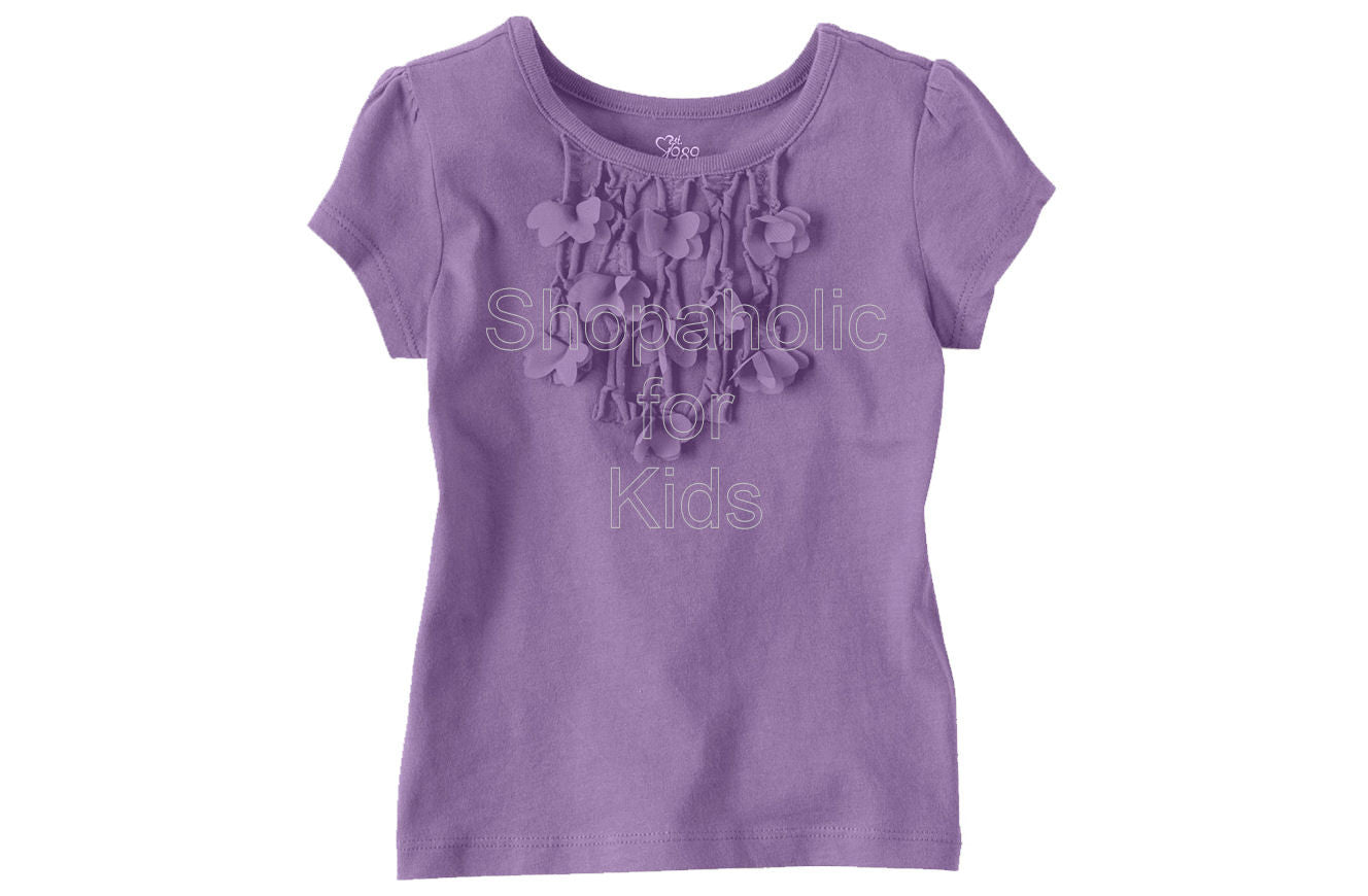 Children's Place 3D Butterfly Top - Violet - Shopaholic for Kids