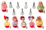 Delish Treats 7pc Korean Puff Skirt Decorating Tips - Shopaholic for Kids