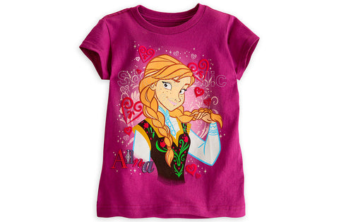 Anna Tee for Girls - Frozen