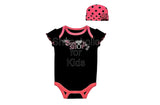 Baby Essentials Baby Girls Bodysuit/Onesie with Cap - Shopaholic for Kids