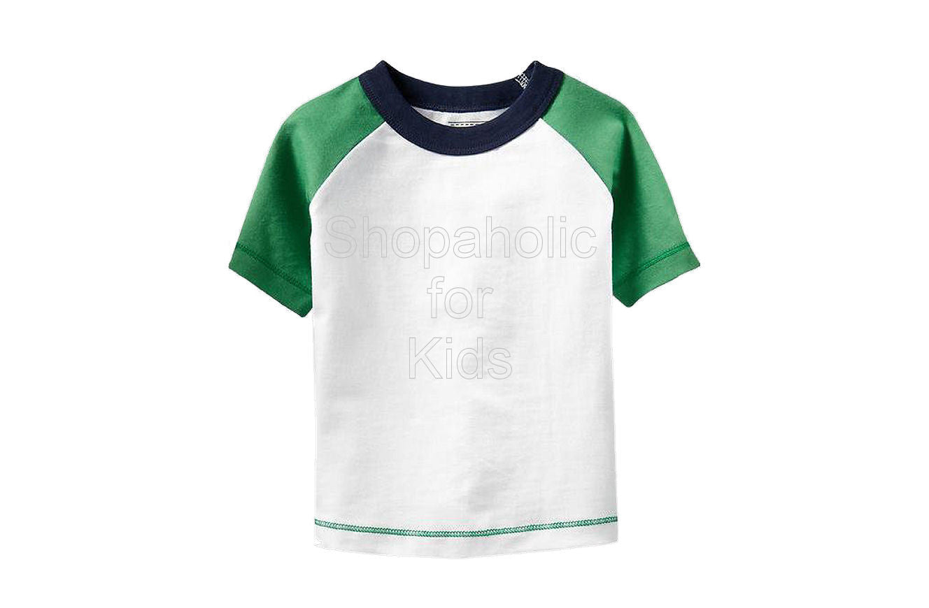 Old Navy Baseball Tees Bright White - Shopaholic for Kids